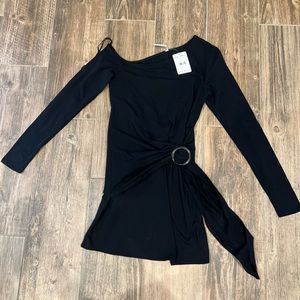 Black dress, size M, Long sleeve